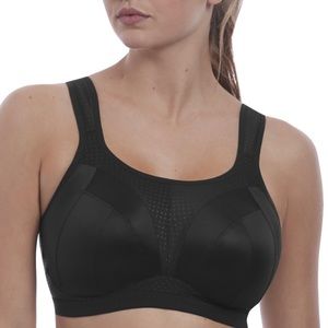 Freya Dynamic Soft Cup Sports Bra, Black, 30K (US)/30H (UK)